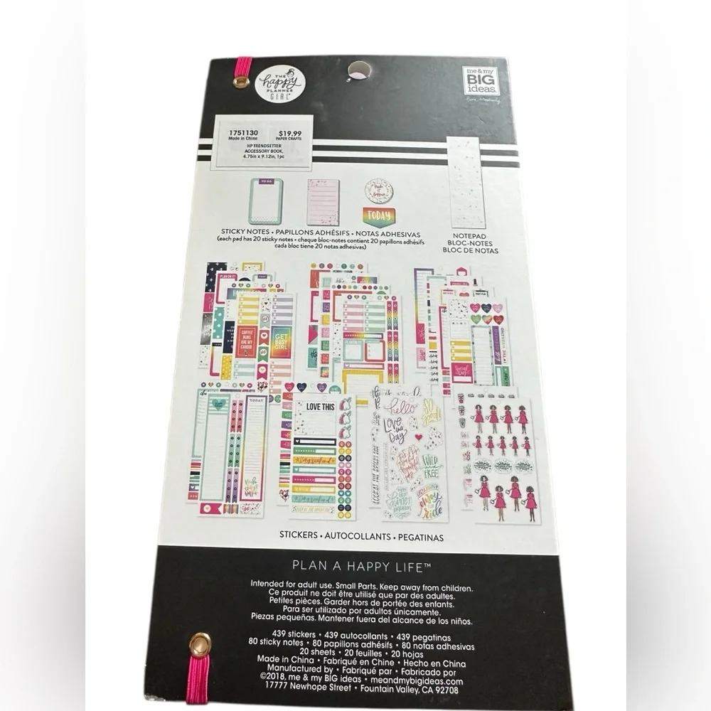 The Happy Planner Trendsetter Accessory Book Folio